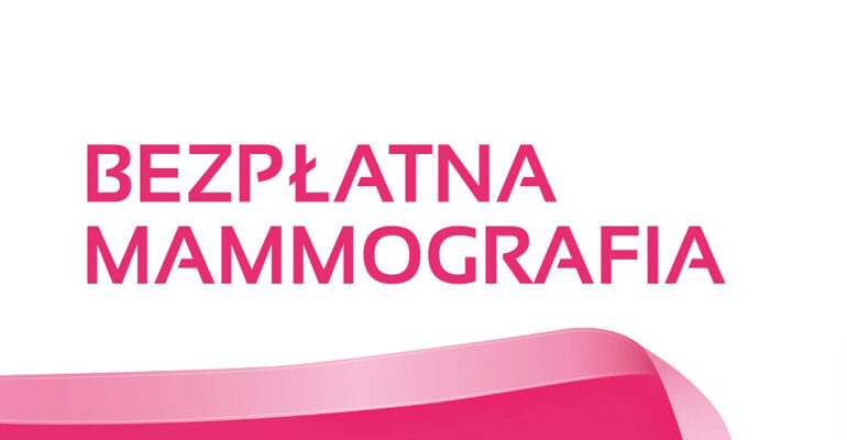Przykładowa grafika ,, Bezpłatna mammografia