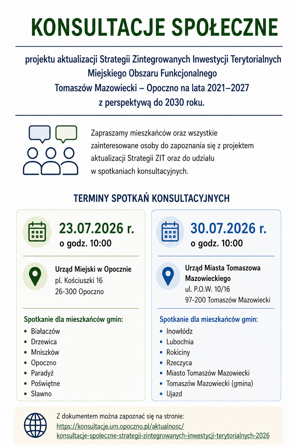 grafika spotkania konsultacje