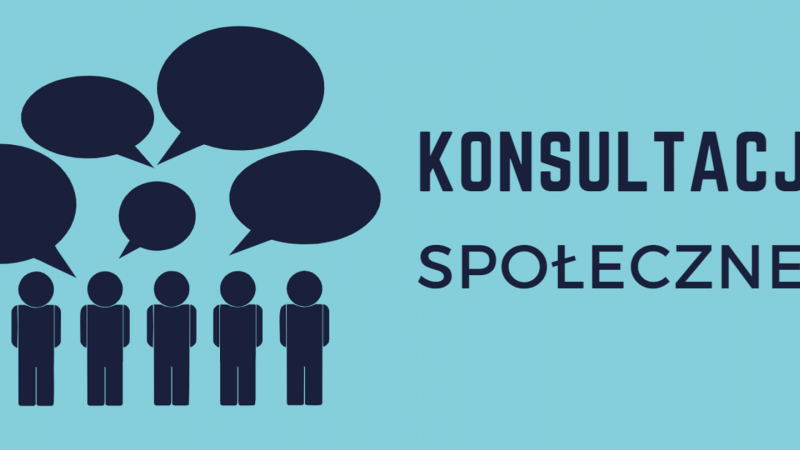 Logotyp konsultacje społeczne