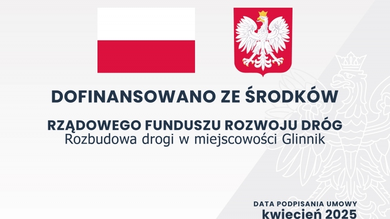 Tablica droga Glinnik